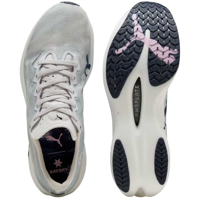 Tenis Running DEVIATE NITRO ELITE 3 Puma X Saysky Gris Mujer