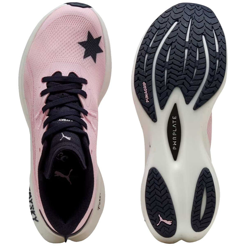 Tenis Running DEVIATE NITRO 3 Puma X Saysky Rosa Mujer