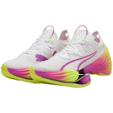 Tenis Puma FAST-RB NITRO Elite LD Blanco Magenta Hombre