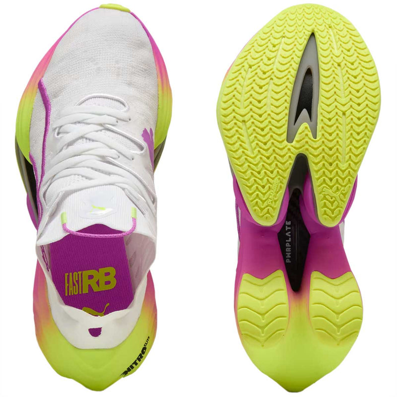 Tenis Puma FAST-RB NITRO Elite LD Blanco Magenta Hombre