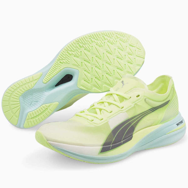 Tenis Puma DEVIATE NITRO ELITE Amarillo Mujer