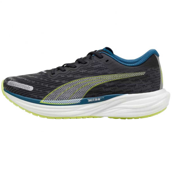 Tenis Puma DEVIATE NITRO 2 Negro Lima Hombre