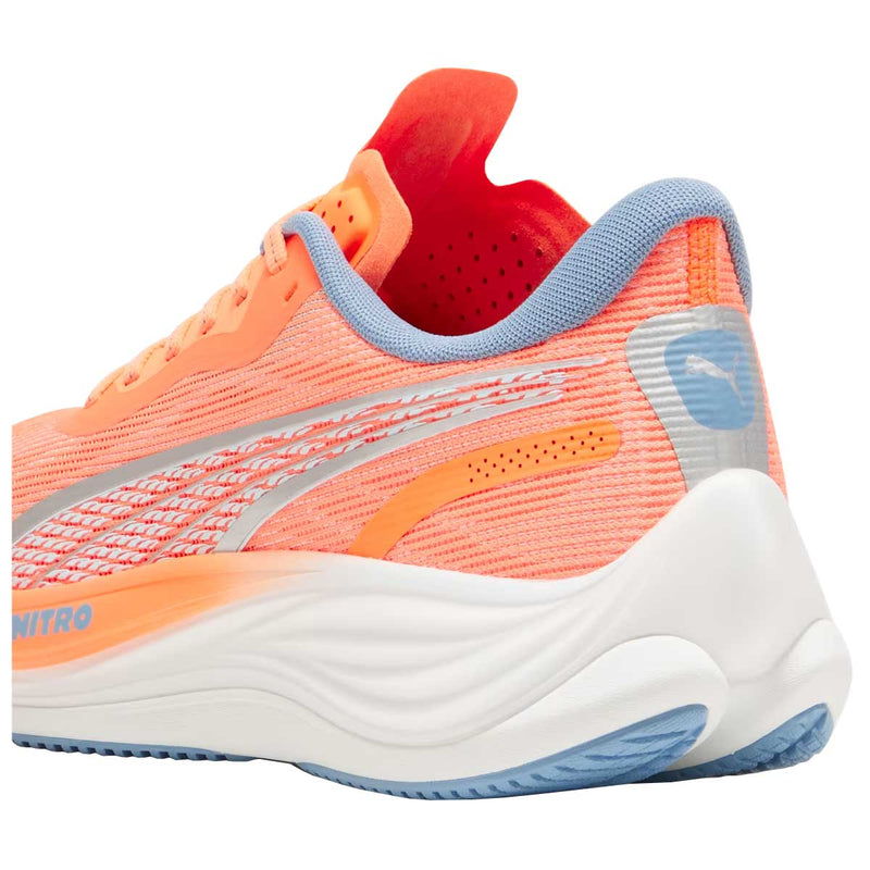 Tenis Puma VELOCITY NITRO 3 Naranja Blanco Caballero