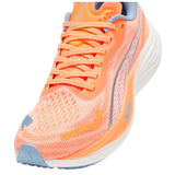 Tenis Puma VELOCITY NITRO 3 Naranja Blanco Caballero