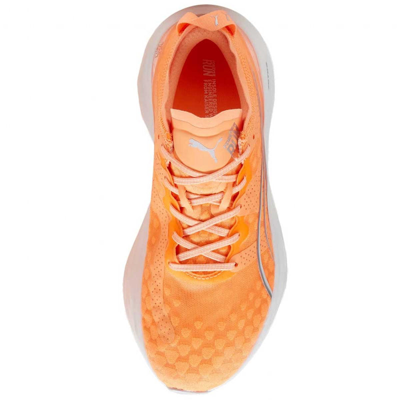 Tenis Puma FOREVER RUN NITRO Naranja Blanco Mujer