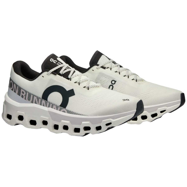 Tenis On CLOUDMONSTER 2 Blanco Negro Hombre