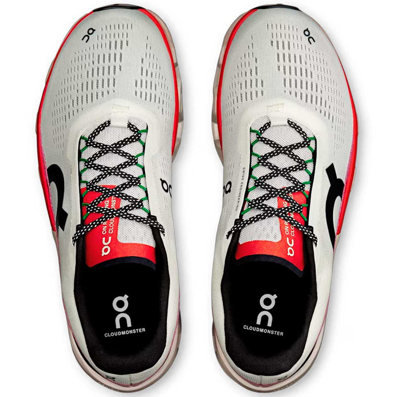 Tenis ON CLOUDMONSTER 2 Blanco Rojo Hombre