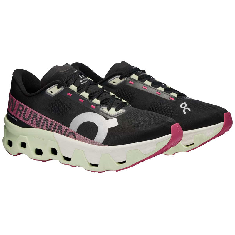 Tenis On CLOUDMONSTER HYPER Negro Rosa Hombre