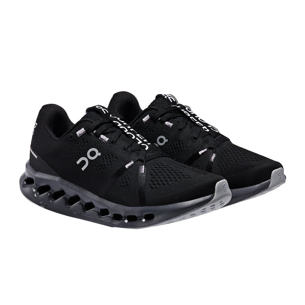 Tenis On Running CLOUDSURFER Negro Mujer