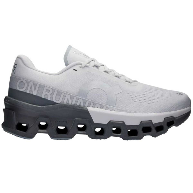 Tenis On CLOUDMONSTER 2 Blanco Gris Unisex