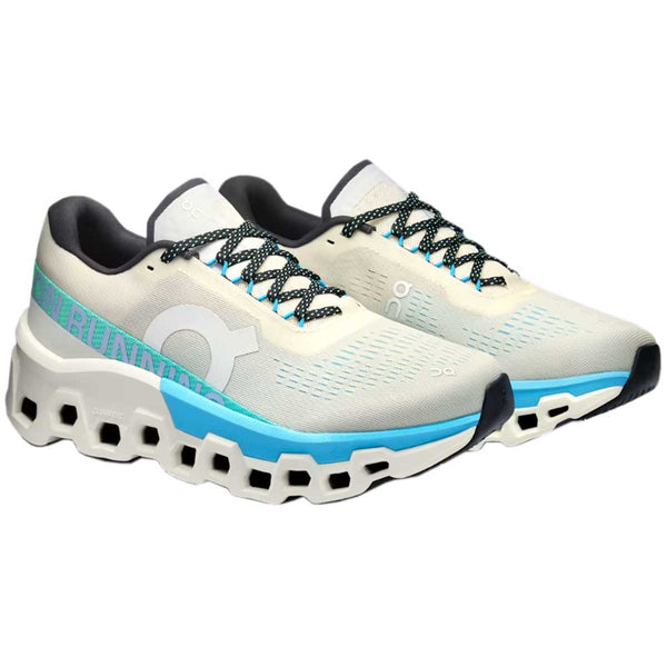 Tenis ON CLOUDMONSTER 2 Blanco Celeste Mujer