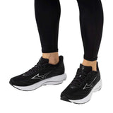 Tenis Running WAVE RIDER 28 Negro Plata Hombre