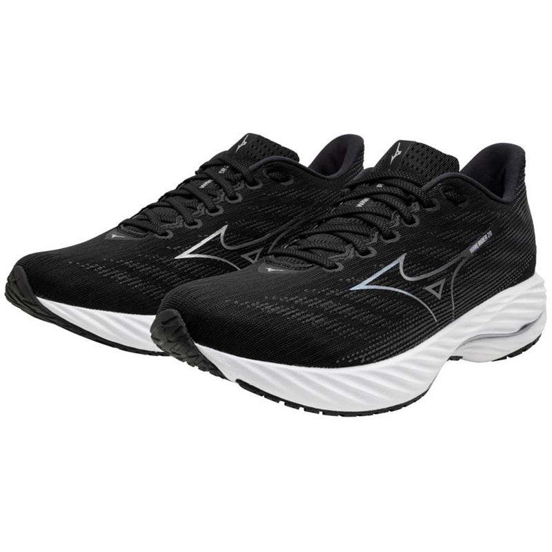 Tenis Running WAVE RIDER 28 Negro Plata Hombre