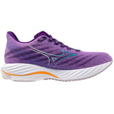 Tenis Running Mizuno WAVE RIDER 28 Morado Blanco Mujer