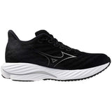 Tenis Running Mizuno WAVE RIDER 28 Negro Plata Mujer