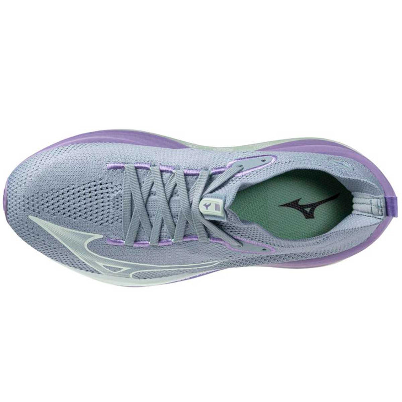 Tenis Running Mizuno NEO VISTA Gris Lila Mujer