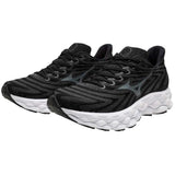 Tenis Running Mizuno WAVE SKY 8 Negro Plata Hombre