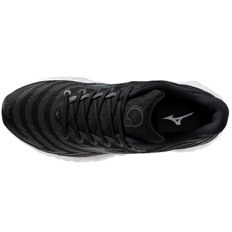 Tenis Running Mizuno WAVE SKY 8 Negro Plata Hombre