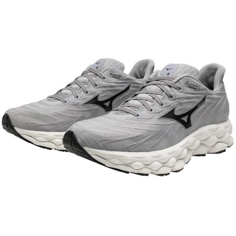 Tenis Running Mizuno WAVE SKY 8 Gris Negro Hombre