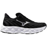 Tenis Running Mizuno WAVE SKY 8 Negro Plata Mujer