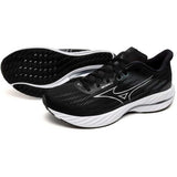 Tenis Running Mizuno WAVE INSPIRE 21 Negro Blanco Hombre