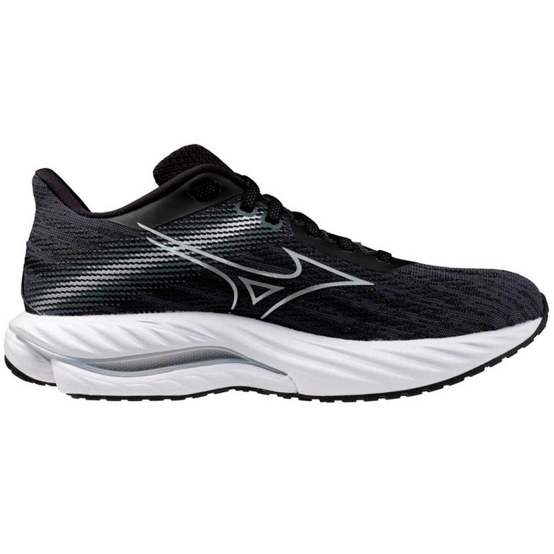 Tenis Running Mizuno WAVE INSPIRE 21 Negro Plata Mujer