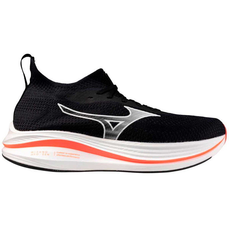 Tenis Running Mizuno NEO ZEN Negro Naranja Hombre