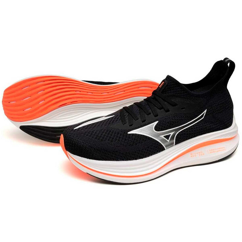 Tenis Running Mizuno NEO ZEN Negro Naranja Hombre