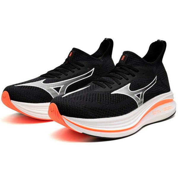 Tenis Running Mizuno NEO ZEN Negro Naranja Hombre