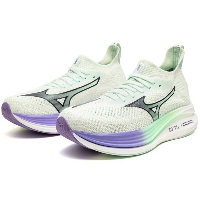 Tenis Running Mizuno NEO ZEN Menta Morado Mujer