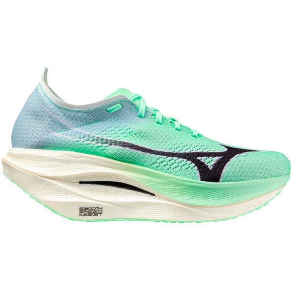 Tenis Mizuno WAVE REBELLION PRO 3 Menta Neón Hombre