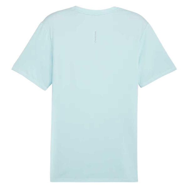 Playera Deportiva Puma Run Favorite Heather Nitro Blue Hombre