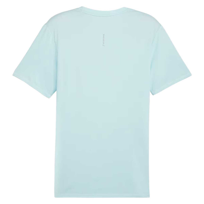 Playera Deportiva Puma Run Favorite Heather Nitro Blue Hombre