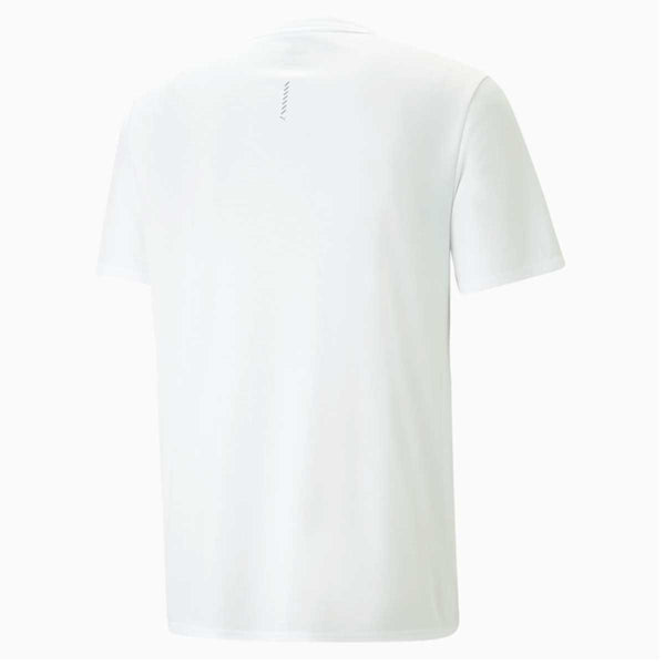 Playera Deportiva Puma SS GRAPHIC TEE Blanca Hombre