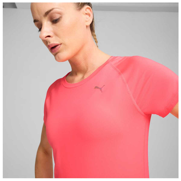 Playera Deportiva Puma RUN CS SS TEE Sunset Glow Mujer