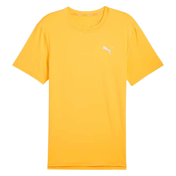 Playera Deportiva Puma RUN CS SS TEE Amarillo Hombre