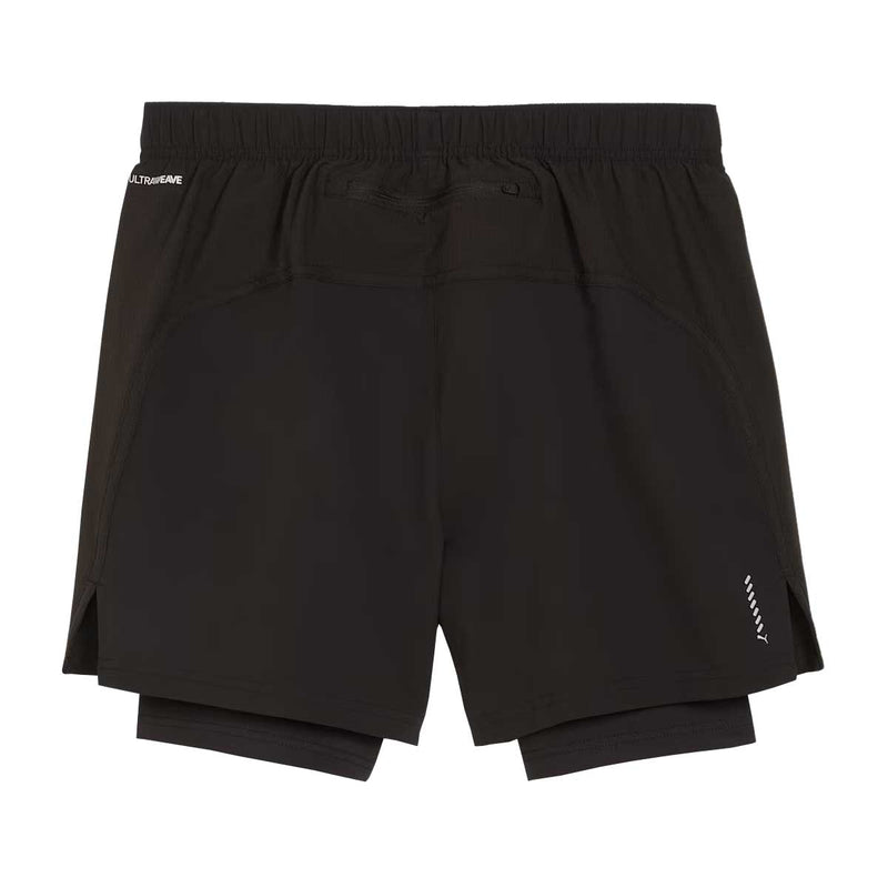 Short Deportivo Puma ULTRAWEAVE 2IN1 Negro Hombre