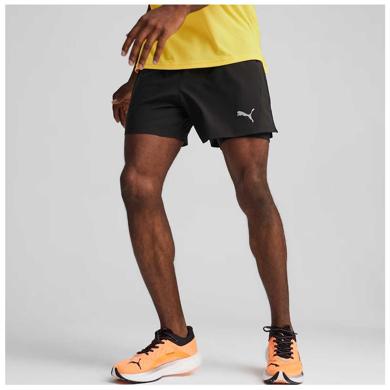 Short Deportivo Puma ULTRAWEAVE 2IN1 Negro Hombre