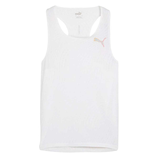 Playera Deportiva Puma RUN SINGLET White Hombre