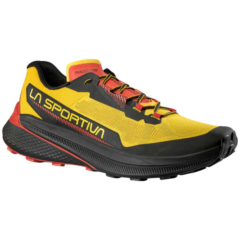 Tenis Trail Running La Sportiva PRODIGO Negro Amarillo Hombre