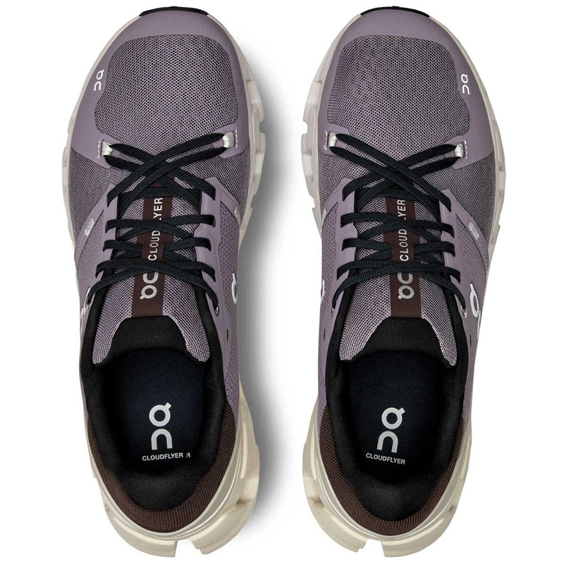 Tenis On Running CLOUDFLYER 4 Morado Gris Mujer