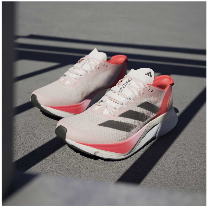 Adidas blancos con rosa online