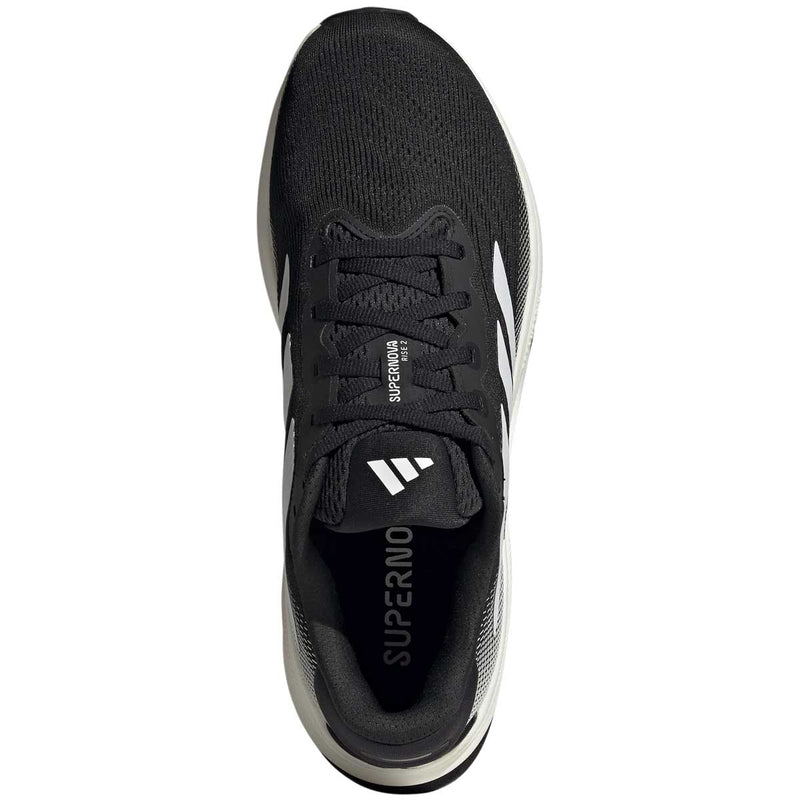 Tenis Adidas SUPERNOVA RISE 2 Negro Blanco Hombre