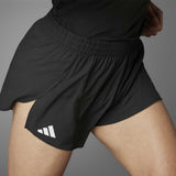 Short Deportivo ADIZERO E SPLIT Negro Hombre