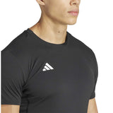 Playera Deportiva Adidas ADIZERO E TEE Negro Hombre