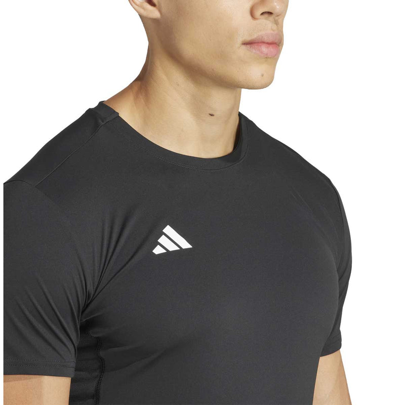 Playera Deportiva Adidas ADIZERO E TEE Negro Hombre