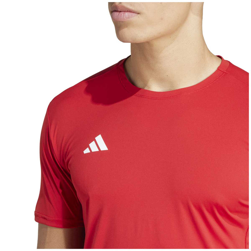 Playera Deportiva Adidas ADIZERO E TEE Rojo Hombre