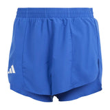 Short Deportivo Adidas Shorts Running Adizero Azul Mujer