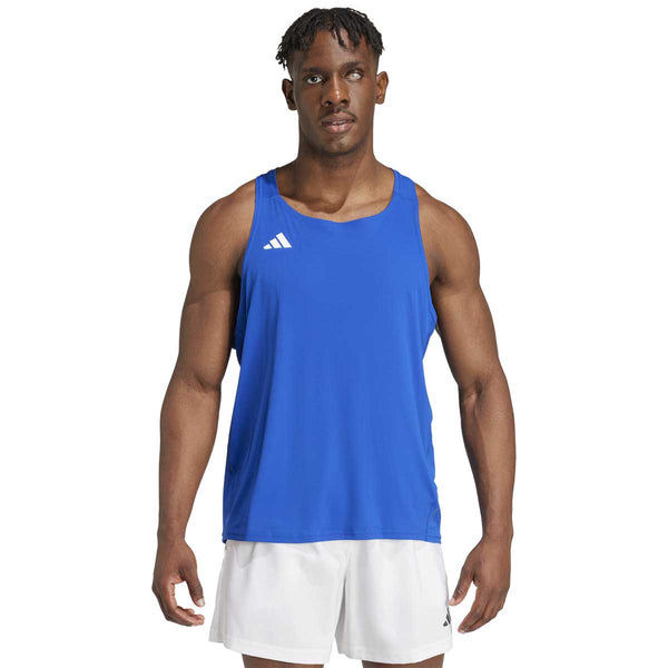 Playera Deportiva Adidas ADIZERO E SNGLT Azul Hombre