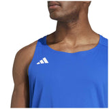 Playera Deportiva Adidas ADIZERO E SNGLT Azul Hombre